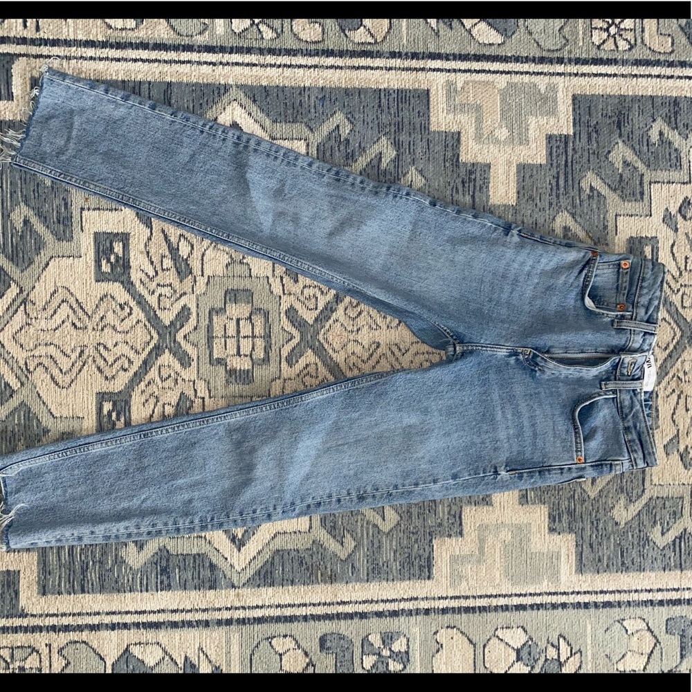 High waisted Zara light was jeans